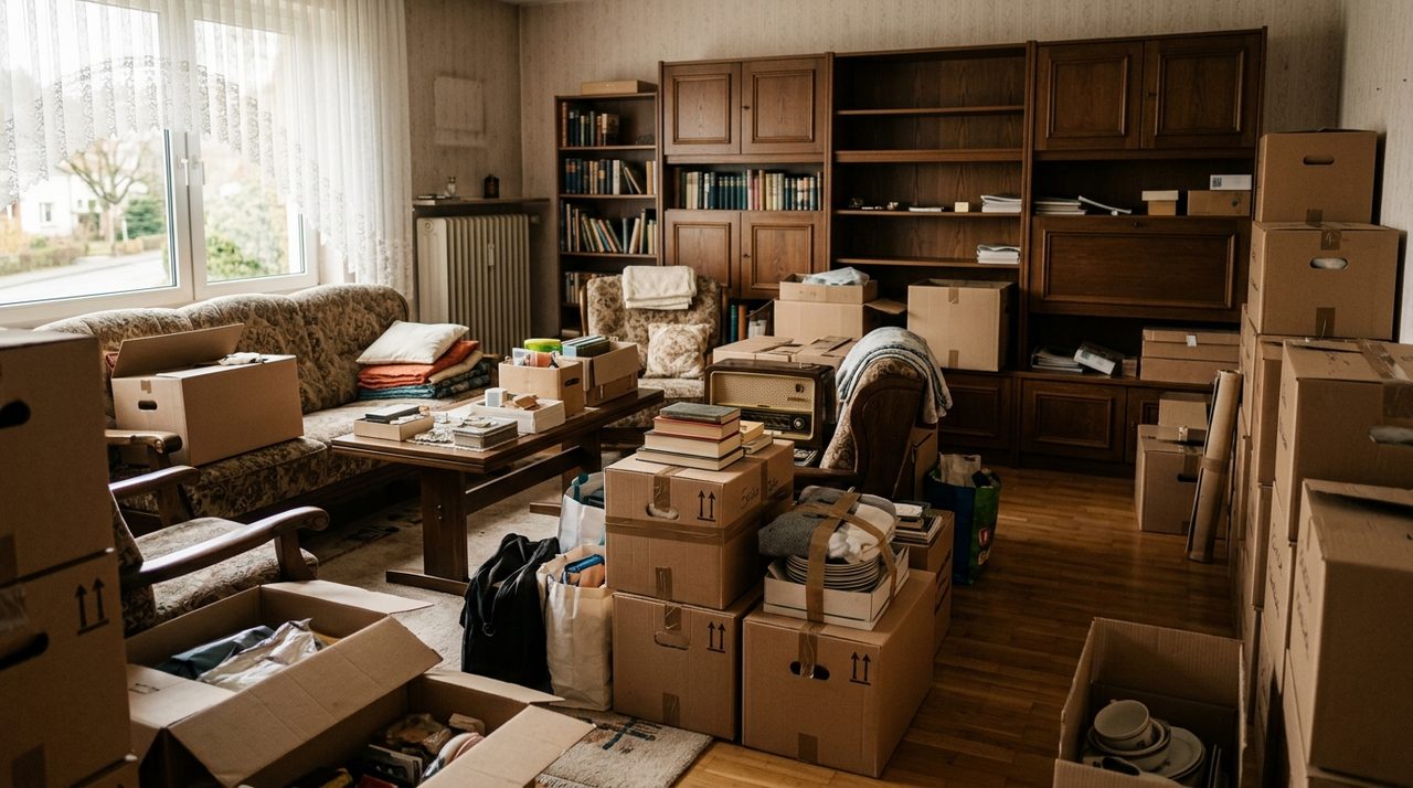 Haushaltsauflösung einer Wohnung in Freiburg durch Entrümpeln-In